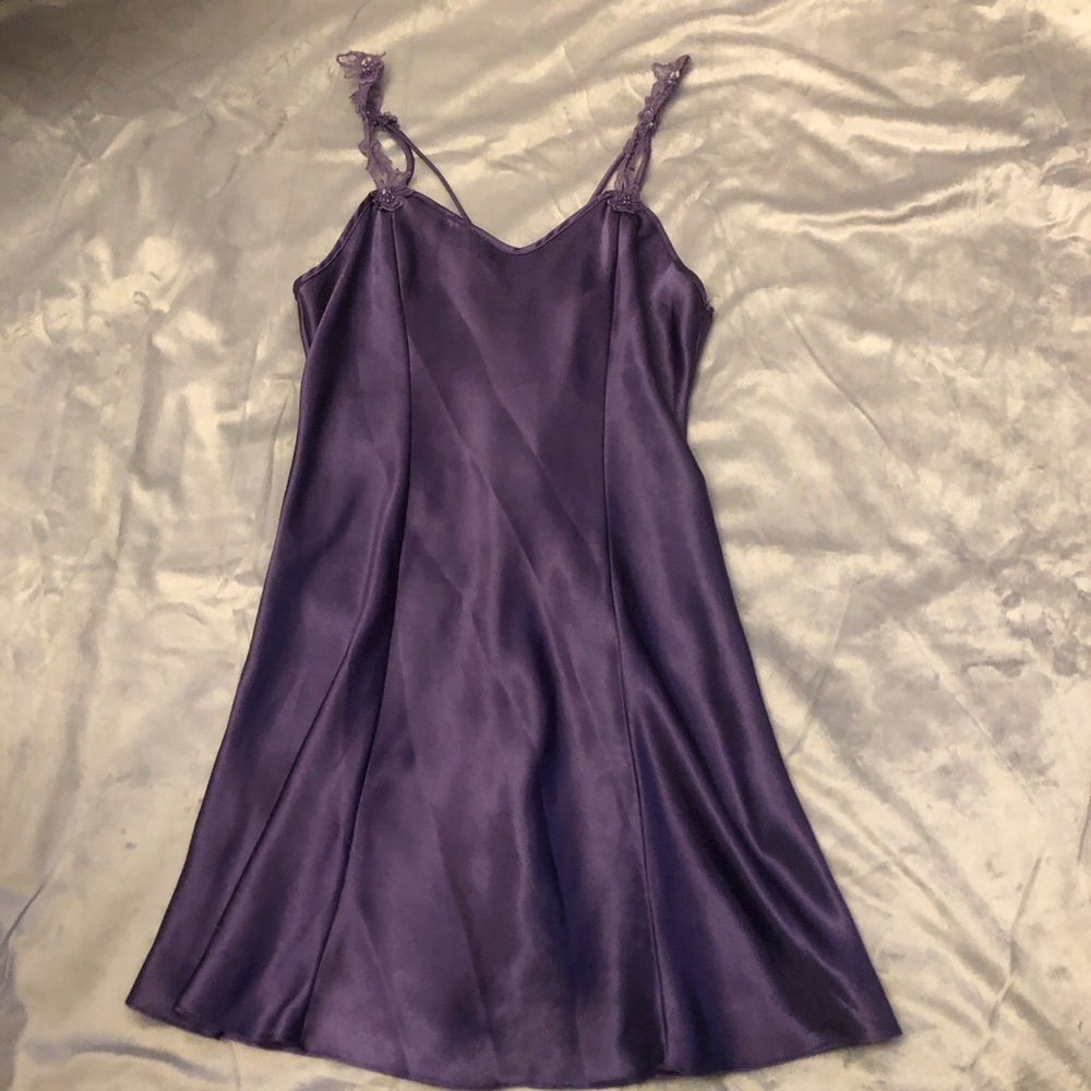 Vintage Satin Chemise/Slip Dress